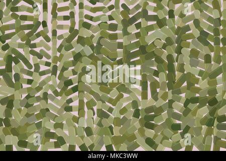 Zusammenfassung Kapseln, Medizin oder Pillen Illustrationen Hintergrund Muster. Apotheke Gesundheit konzeptionell. Vektorgrafik. Stock Vektor