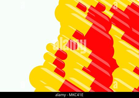 Zusammenfassung Kapseln, Medizin oder Pillen Illustrationen Hintergrund Muster. Apotheke Gesundheit konzeptionell. Vektorgrafik. Stock Vektor