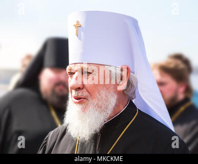 Samara, Russland - 6. Mai 2018: Metropolit von Samara und Togliatti Sergius Stockfoto