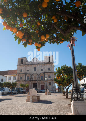 St. Bartholomäus Kirche, Vila Viçosa Stockfoto