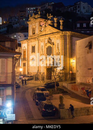 Igreja Paroquial de São Pedro de Miragaia, Porto Stockfoto