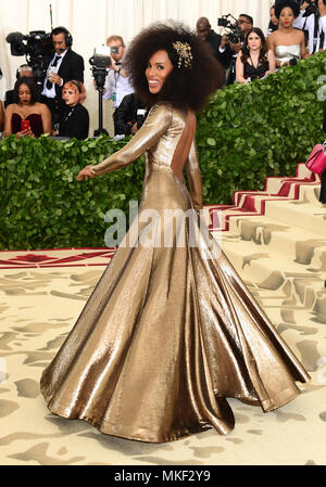 Kerry Washington an der Metropolitan Museum der Kunst Kostüm Institut Benefiz-gala 2018 in New York, USA. Stockfoto