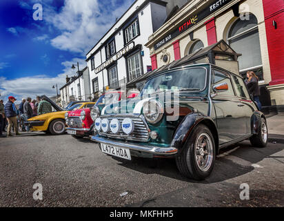 Coleford Festival der Verkehr, Gloucestershire, VEREINIGTES KÖNIGREICH Stockfoto