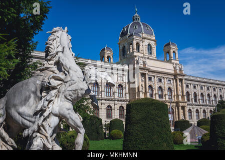 Museum für Naturkunde im Maria Theresia in Wien, Österreich Stockfoto