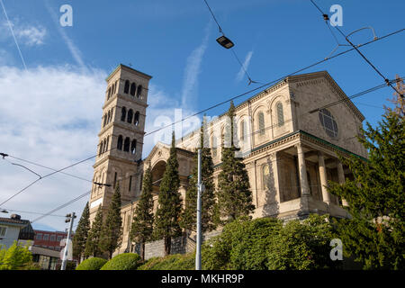 Liebfrauen katholische Kirche in Zürich, Schweiz, Europa Stockfoto