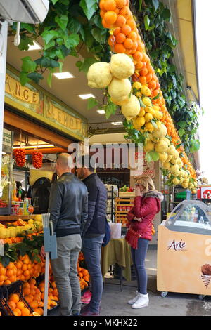 Zitrusfrüchte, Amalfiküste Spezialitäten Stockfoto