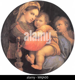 Madonna della Sedia Stockfoto