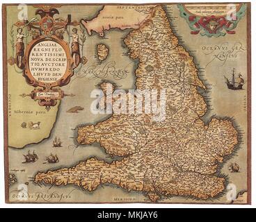 England und Wales, 1573 Stockfoto