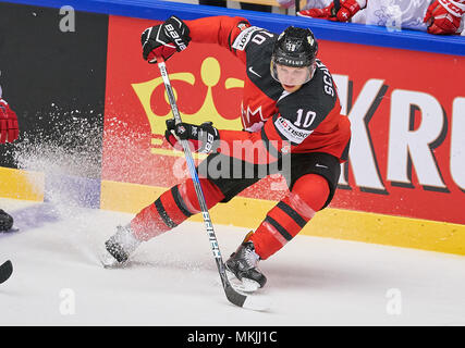 Herning, Dänemark 07. Mai 2018. IIHF Eishockey WM 2018, Herning, Mai 07, 2018 Brayden Schenn, können 10 KANADA - DÄNEMARK 7-1 Eishockey WM 2018 DEB, in Herning, Dänemark 07. Mai 2018 © Peter Schatz/Alamy leben Nachrichten Stockfoto