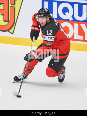 Herning, Dänemark 07. Mai 2018. IIHF Eishockey WM 2018, Herning, Mai 07, 2018 Josua Bailey, KANN 12 KANADA - DÄNEMARK 7-1 Eishockey WM 2018 DEB, in Herning, Dänemark 07. Mai 2018 © Peter Schatz/Alamy leben Nachrichten Stockfoto