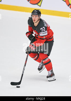 Herning, Dänemark 07. Mai 2018. IIHF Eishockey WM 2018, Herning, Mai 07, 2018 Anthony BEAUVILLIER, können 72 KANADA - DÄNEMARK 7-1 Eishockey WM 2018 DEB, in Herning, Dänemark 07. Mai 2018 © Peter Schatz/Alamy leben Nachrichten Stockfoto