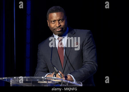 Washington, DC, USA. 8. Mai, 2018. DERRICK JOHNSON CEO, NAACP, die Anti-Defamation League (ADL) National Leadership Summit in Washington, DC am 8. Mai 2018 Credit: Michael Brochstein/ZUMA Draht/Alamy leben Nachrichten Stockfoto