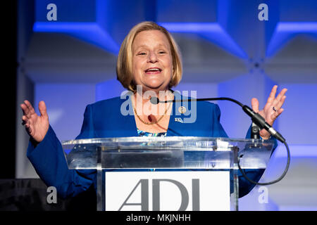 Vertreter Ileana Ros-Lehtinen, (R-FL), an der Anti-Defamation League (ADL) National Leadership Summit in Washington, DC. Stockfoto