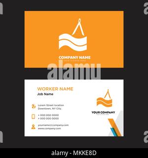 Kompass Business Card Design vorlage, für Ihr Unternehmen, moderne horizontale Personalausweis Vektor Stock Vektor