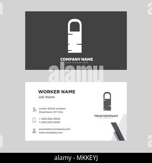 Menschliche Finger business card Design vorlage, für Ihr Unternehmen, moderne horizontale Personalausweis Vektor Stock Vektor