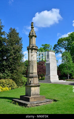 Maidstone, Kent, England, UK. Finial, die früher an der großen Wand des Unterhauses Debating Chamber, in der Blitz zerstört, 10. Mai 19 gekrönt Stockfoto