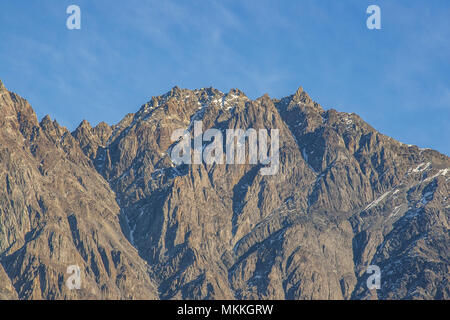 Berg in Kazbegi, Georgien Stockfoto