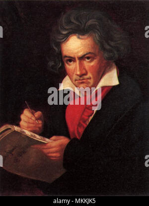 Ludwig v. Beethoven Stockfoto