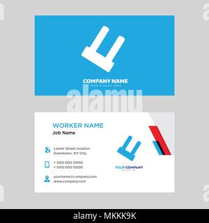 Großen ökologischen Glühbirne business card Design vorlage, für Ihr Unternehmen, moderne horizontale Personalausweis Vektor Stock Vektor