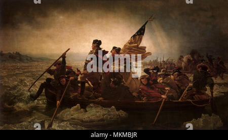 Washington Crossing the Delaware Stockfoto