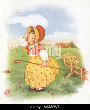 Little Bo Peep Stockfoto