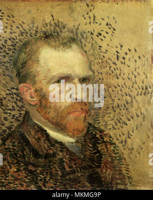 Van Gogh Selbstbildnis Stockfoto