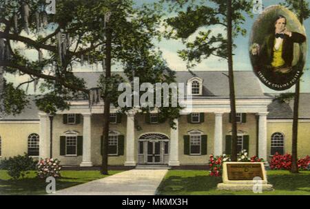 Stephen Foster Museum. Weiße Federn. Stockfoto