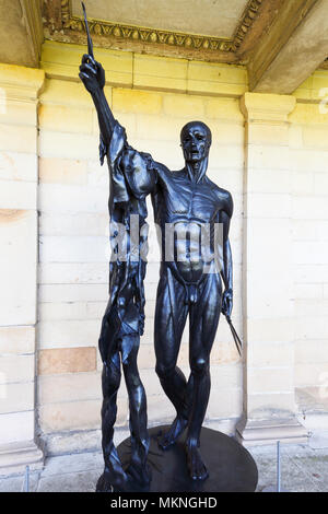 Damien Hirsts Skulpturen auf Anzeige bei Houghton Hall, Norfolk, Großbritannien. Stockfoto