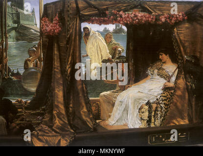 Antonius und Cleopatra Stockfoto