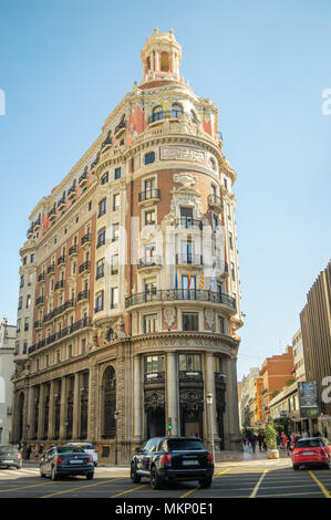 Bank von Valencia, Valencia, Spanien Stockfoto