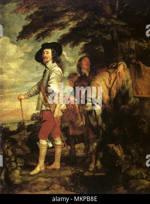 Karl I., König von England, Jagd 1638 Stockfoto