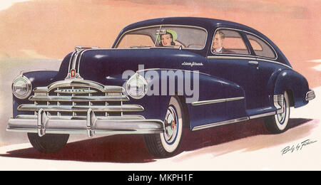 1948 Pontiac Silver Streak Stockfoto