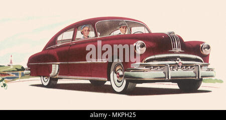 1950 Pontiac Silver Streak Stockfoto