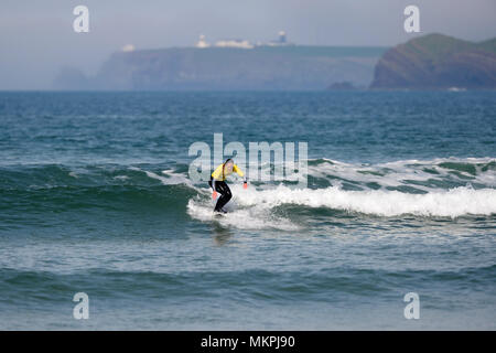 Welsh National surfen Meisterschaften 2018 Süßwasser-West, Pembroke Stockfoto