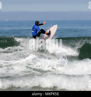 Welsh National surfen Meisterschaften 2018 Süßwasser-West, Pembroke Stockfoto