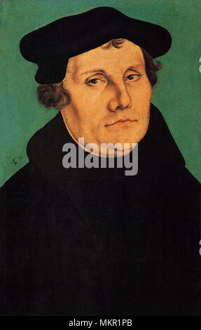 Martin Luther 1529 Stockfoto