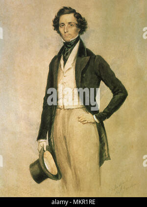 Felix Mendelssohn-Bartholdy Stockfoto