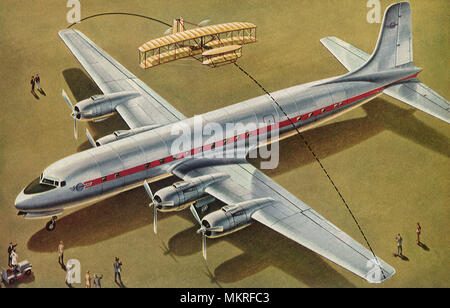 Douglas DC-7 Stockfoto