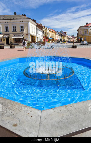 Město Jičín, Kralovehradecky kraj, Česká republika/Stadt Jicin, Hradec Kralove, Tschechische Republik Stockfoto