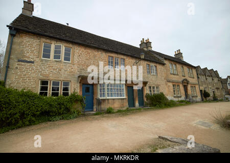 West Street historische Gebäude gemischt Architektur Lacock Dorf wiltshire England Großbritannien Stockfoto