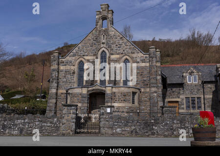 Ann Griffiths Memorial Chapel, Dolanog Stockfoto