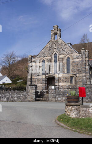 Ann Griffiths Memorial Chapel, Dolanog Stockfoto