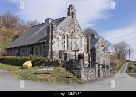 Ann Griffiths Memorial Chapel, Dolanog Stockfoto