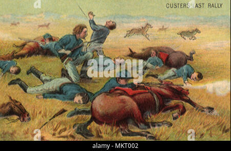 Custer's Last Stand Stockfoto