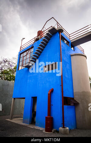 House - Studio Museum von Diego Rivera und Frida Kahlo, San Angel, Mexiko City, Mexiko Stockfoto