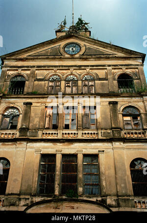 Thai Geschichte - Das Old Customs House Gebäude in Bangkok in Thailand in Südostasien im Fernen Osten. Verfall der Historischen kolonialen Architektur Reisen Stockfoto