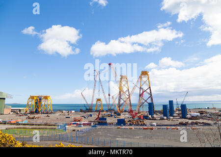 Fife park Methil Fife Schottland Energie Stockfoto