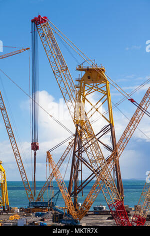 Fife park Methil Fife Schottland Energie Stockfoto