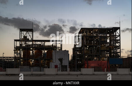 Moderne Fabrik gebäude. Stockfoto