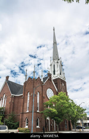 Salem, Oregon, USA - Juni 8,2017: First United Methodist Church in Salem Stockfoto